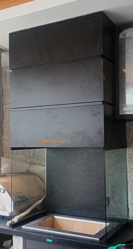 Coifa para churrasqueira