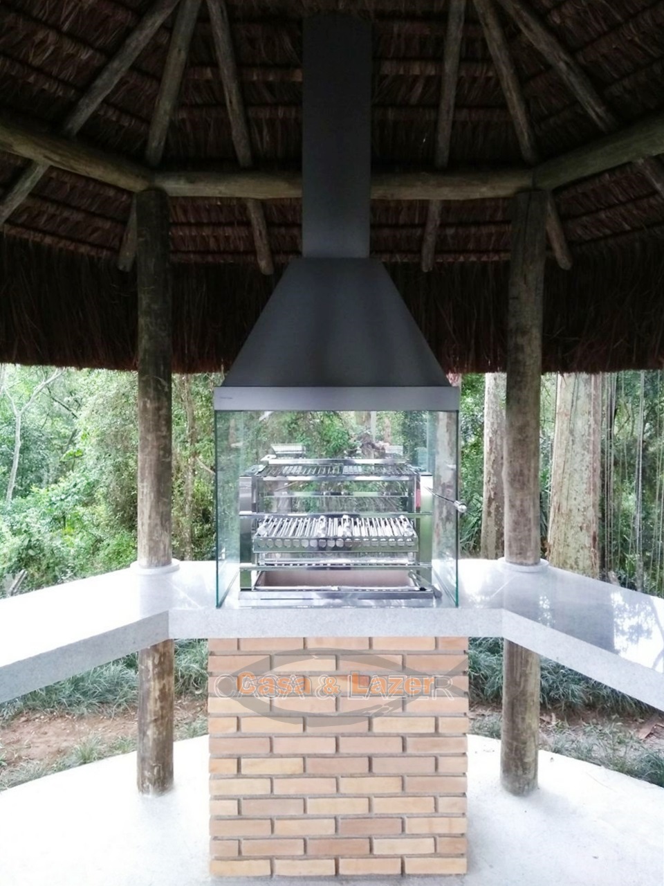 Coifa para churrasqueira
