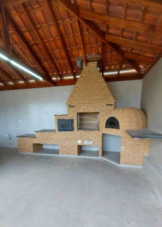 Kits Churrasqueira, fogão a lenha e forno de pizza em alvenaria