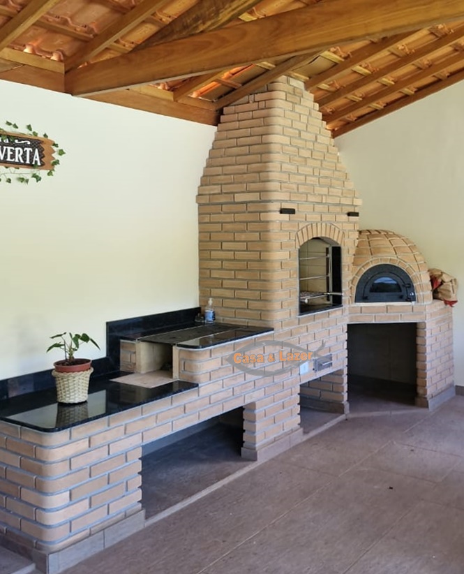 Kits Churrasqueira, fogão a lenha e forno de pizza em alvenaria