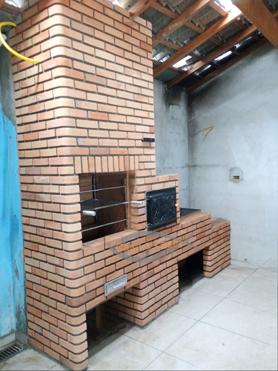 Kits Churrasqueira, fogão a lenha e forno de pizza em alvenaria