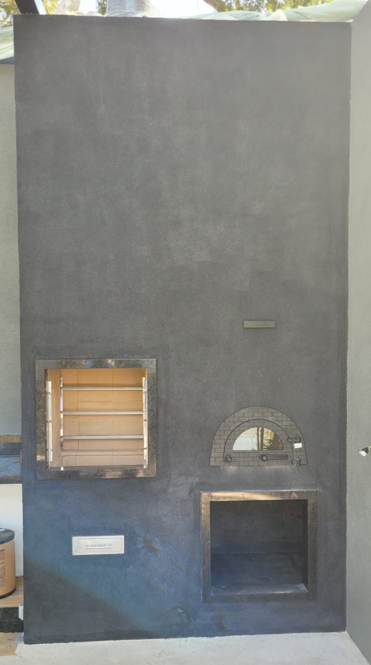 Kits Churrasqueira, fogão a lenha e forno de pizza em alvenaria