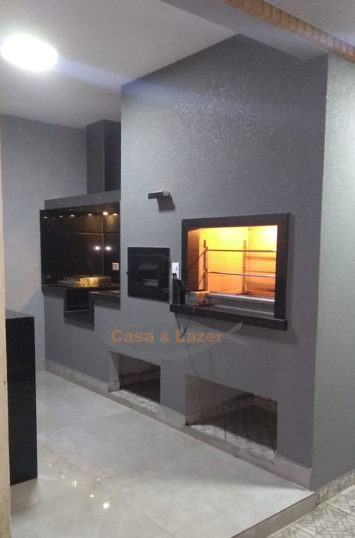 Kits Churrasqueira, fogão a lenha e forno de pizza em alvenaria