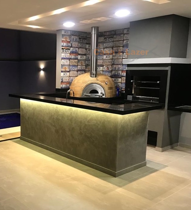 Kits Churrasqueira, fogão a lenha e forno de pizza em alvenaria